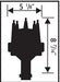 MSD 8389 Ready-To-Run Distributor; Fits Early Hemi 392 cid Engines; - Truck Part Superstore