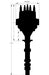 MSD 8393 Ready-To-Run Distributor; Chevrolet W Engines; Iron Gear; - Truck Part Superstore