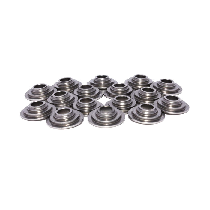 COMP Cams 1779-16 7 Degree Tool Steel Retainer Set of 16 for 8mm Valve w/ 26926 Springs - Truck Part Superstore