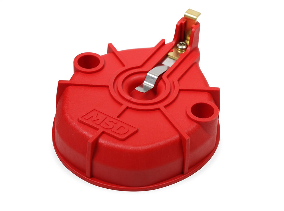 MSD 84025 Distributor Cap And Rotor Kit; Extreme Output; HEI; Black; - Truck Part Superstore