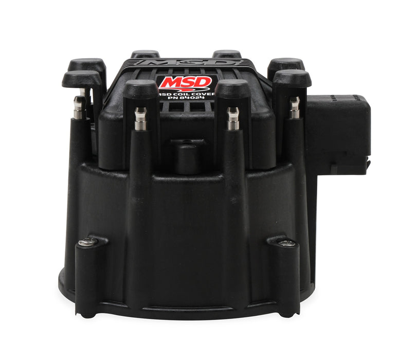 MSD 84025 Distributor Cap And Rotor Kit; Extreme Output; HEI; Black; - Truck Part Superstore