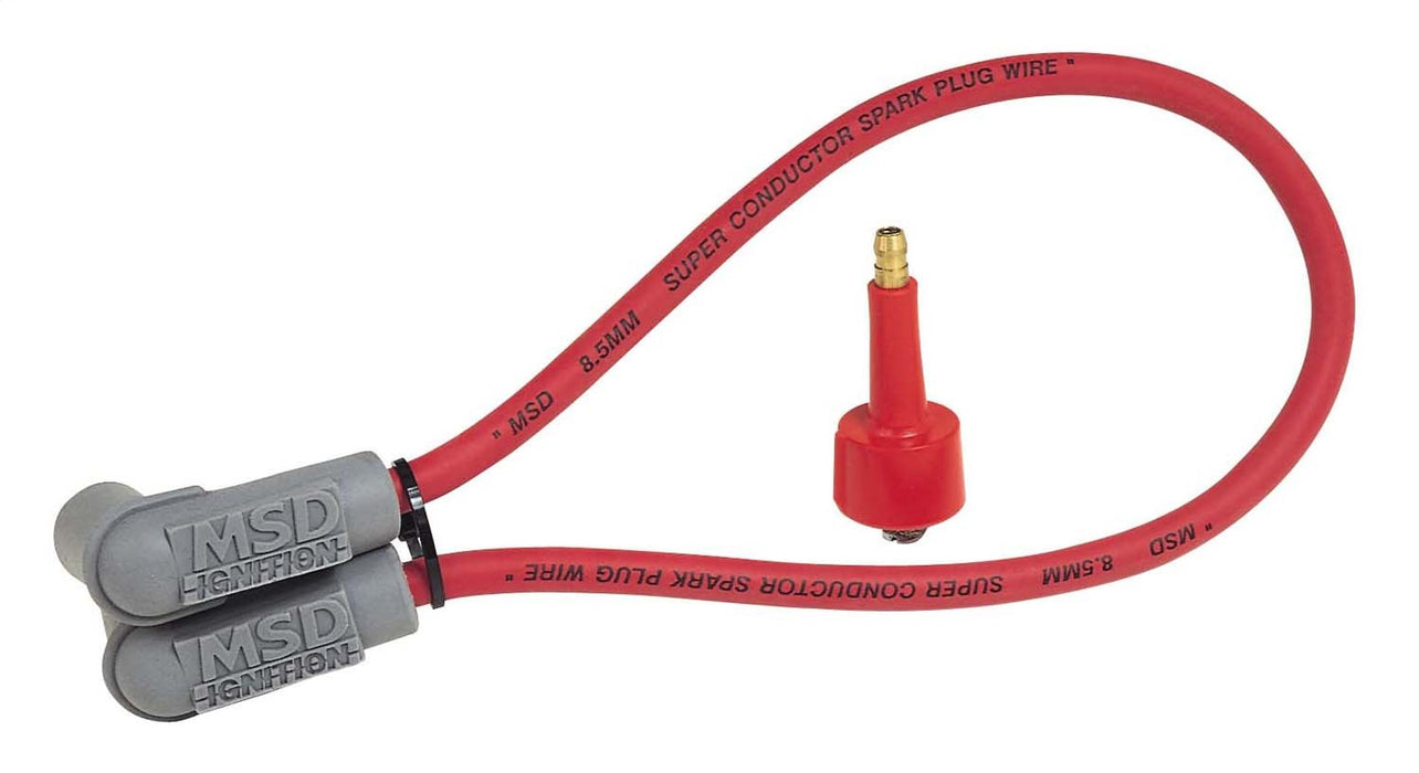 MSD 84039 Blaster 2 Ignition Coil Wire; HEI; Super Conductor; Red; - Truck Part Superstore