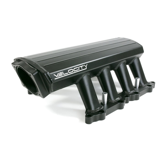 Top Street Performance 84050BK Intake Manifold; TSP Velocity Fab. Aluminum 5.0 Coyote; Clear Anodized - Truck Part Superstore