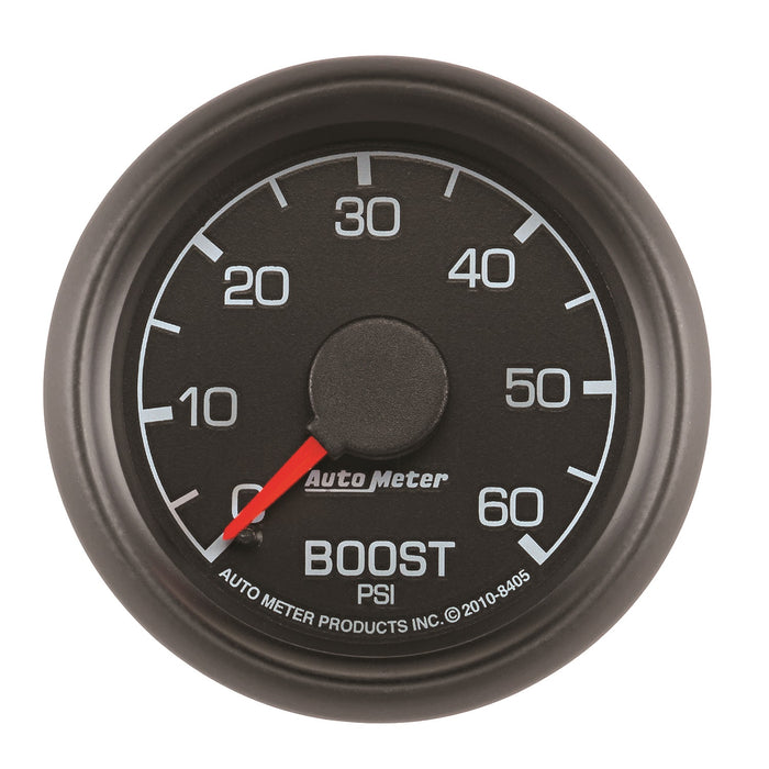 AutoMeter 8405 GAUGE; BOOST; 2 1/16in.; 60PSI; MECHANICAL; FORD FACTORY MATCH - Truck Part Superstore