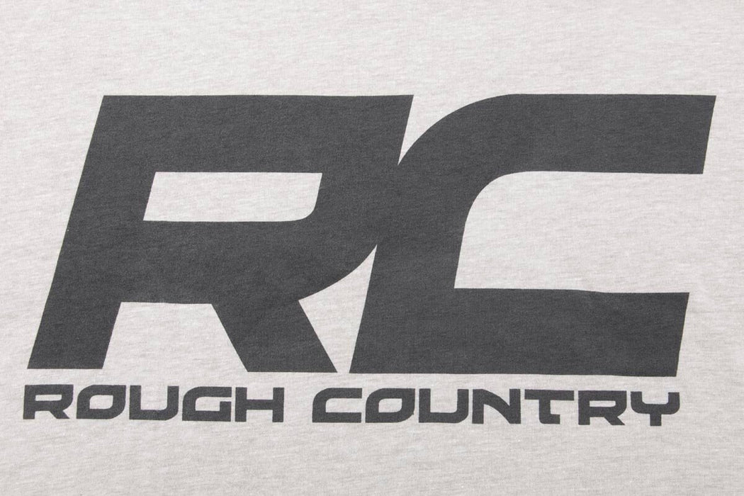Rough Country 840862XL RC Grey Logo T Shirt Men XXL Rough Country - Truck Part Superstore