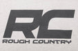 Rough Country 84086LG RC Grey Logo T Shirt Men Large Rough Country - Truck Part Superstore