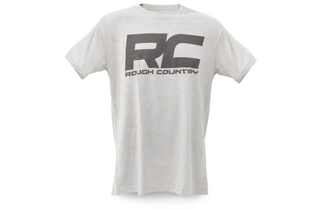 Rough Country 84086MD RC Grey Logo T Shirt Men Medium Rough Country - Truck Part Superstore
