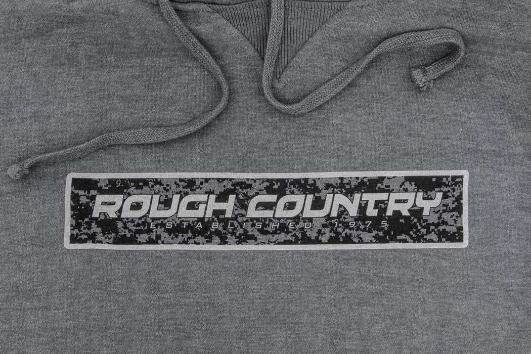 Rough Country 84089SM Rough Country Hoodie Gray Small Rough Country - Truck Part Superstore