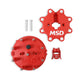 MSD 8408 Distributor Cap; OEM Replacement; Red; Duraspark; 50 State Legal; - Truck Part Superstore