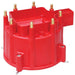 MSD 8411 GM HEI Distributor Cap; J Hook Hold Down; Red; - Truck Part Superstore