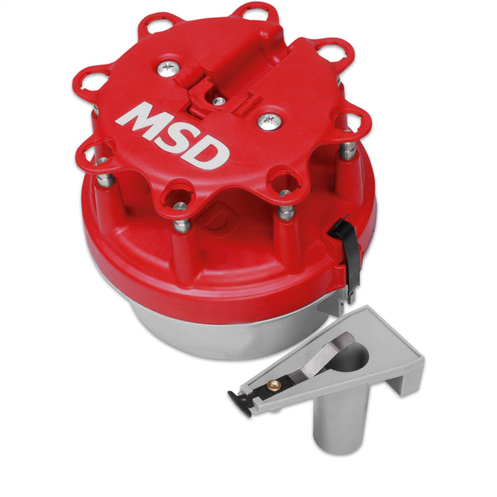 MSD 8414 Cap-A-Dapt Cap And Rotor; Duraspark; w/Spacer; - Truck Part Superstore