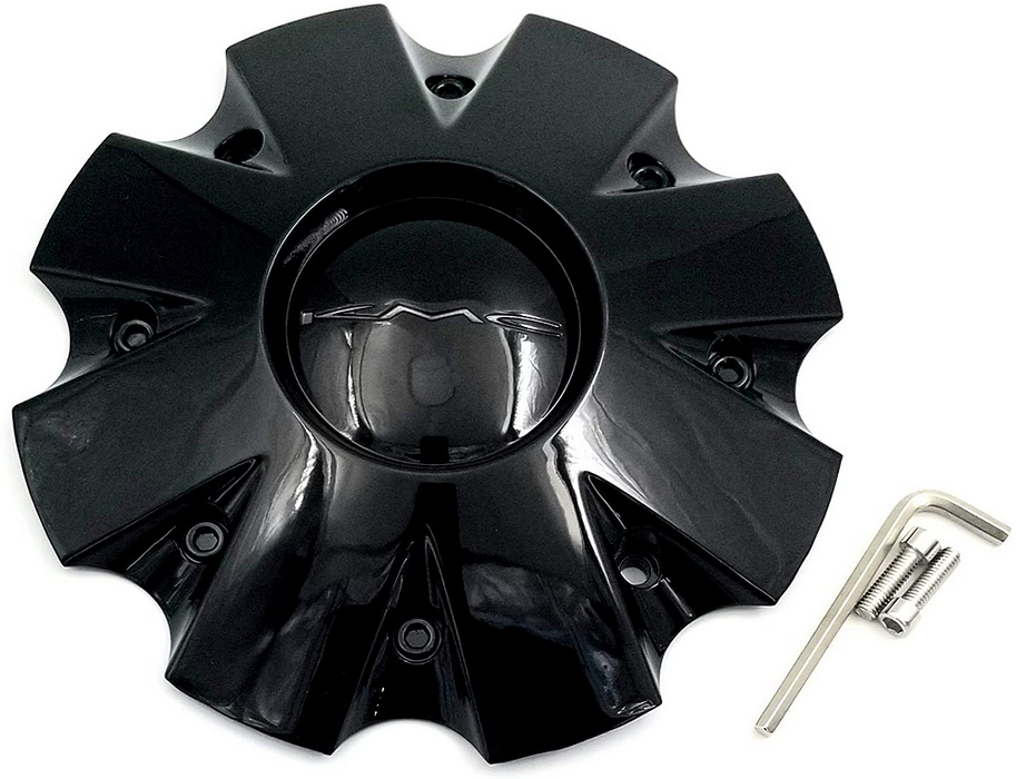 KMC 841L210S1 KM651 SLIDE CAP - GLOSS BLACK - Truck Part Superstore