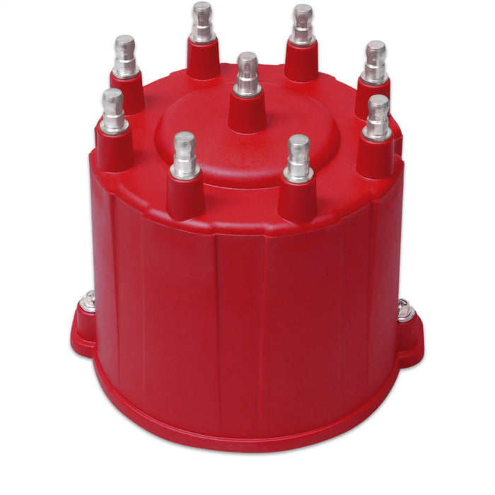 MSD 8426 GM HEI Distributor Cap; For Use w/PN[8427/8366]; Red; - Truck Part Superstore