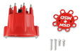 MSD 8433 Distributor Cap; HEI Style Tower Window Cap And Wire Retainer; Red; - Truck Part Superstore