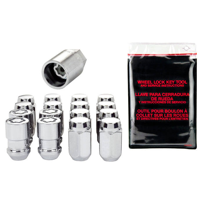 McGard 84430 Cone Seat Exposed Style Wheel Installation Kit-Chrome - Truck Part Superstore