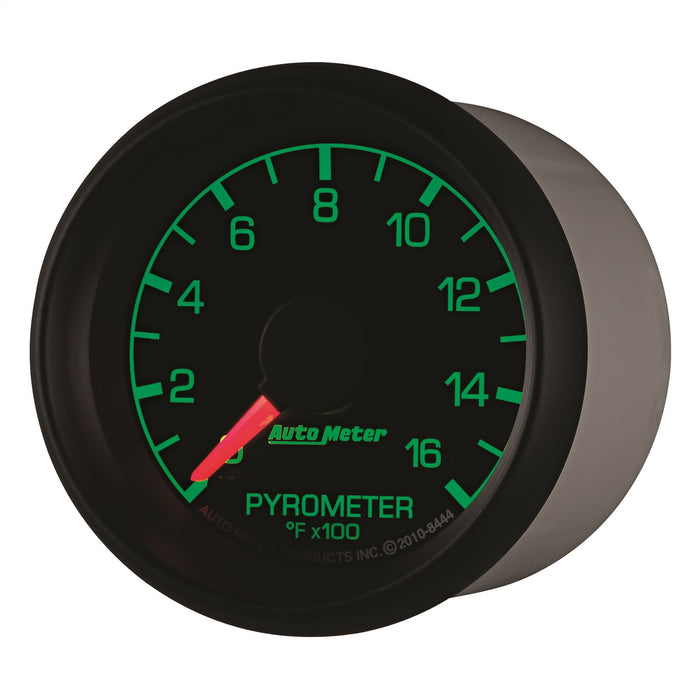 AutoMeter 8444 GAUGE; PYROMETER (EGT); 2 1/16in.; 1600deg.F; STEPPER MOTOR; FORD FACTORY MATCH - Truck Part Superstore