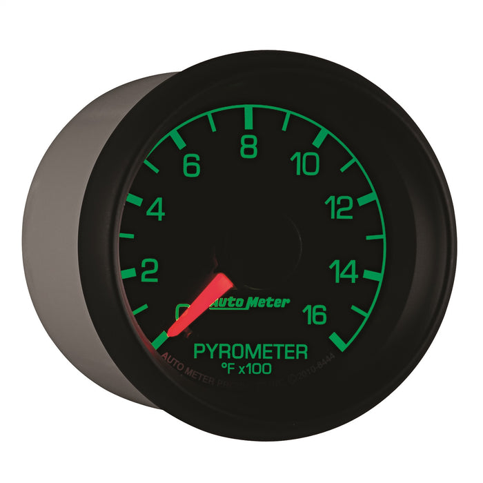 AutoMeter 8444 GAUGE; PYROMETER (EGT); 2 1/16in.; 1600deg.F; STEPPER MOTOR; FORD FACTORY MATCH - Truck Part Superstore