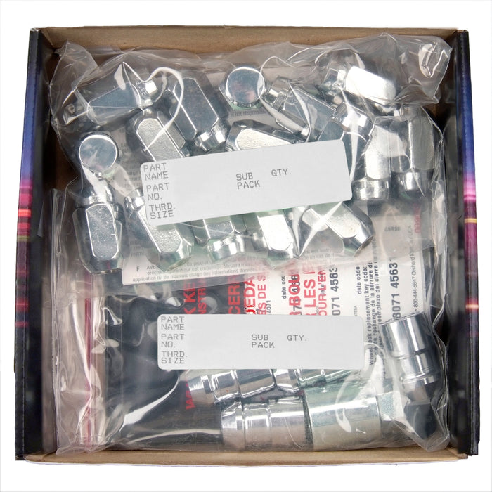 McGard 84454 Cone Seat Exposed Style Wheel Installation Kit-Chrome - Truck Part Superstore