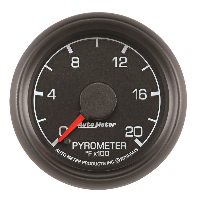 AutoMeter 8445 GAUGE; PYROMETER (EGT); 2 1/16in.; 2000deg.F; STEPPER MOTOR; FORD FACTORY MATCH - Truck Part Superstore