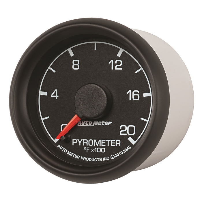 AutoMeter 8445 GAUGE; PYROMETER (EGT); 2 1/16in.; 2000deg.F; STEPPER MOTOR; FORD FACTORY MATCH - Truck Part Superstore
