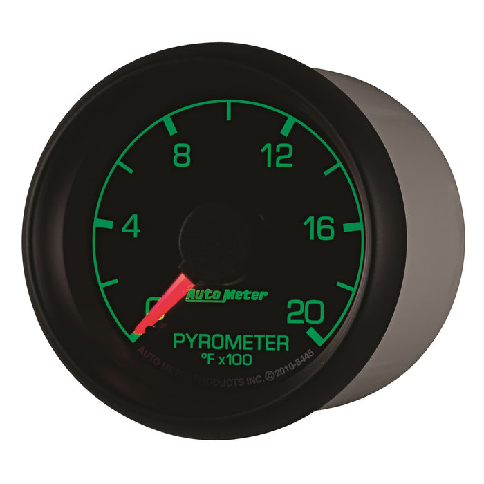 AutoMeter 8445 GAUGE; PYROMETER (EGT); 2 1/16in.; 2000deg.F; STEPPER MOTOR; FORD FACTORY MATCH - Truck Part Superstore
