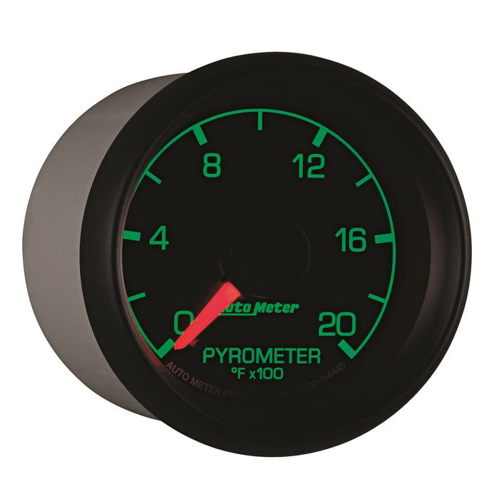 AutoMeter 8445 GAUGE; PYROMETER (EGT); 2 1/16in.; 2000deg.F; STEPPER MOTOR; FORD FACTORY MATCH - Truck Part Superstore
