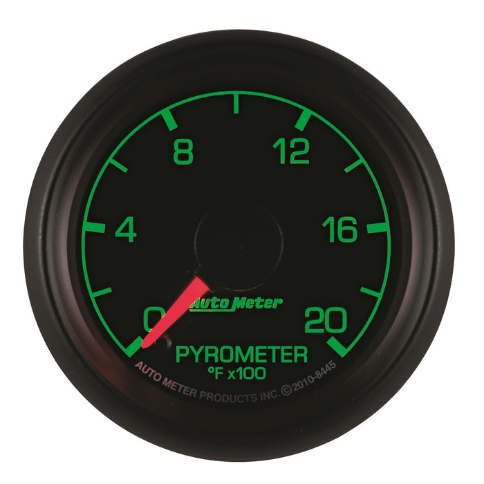 AutoMeter 8445 GAUGE; PYROMETER (EGT); 2 1/16in.; 2000deg.F; STEPPER MOTOR; FORD FACTORY MATCH - Truck Part Superstore