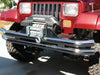 Rampage 8449 Double Tube Bumper; For Use w/Front Or Rear; w/o Hoop; Stainless Steel; - Truck Part Superstore