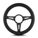 Lokar 84501 Lecarra Mark 4 Elegante Steering Wheel; Black; Black Spokes; 14 in. Thick Grip; - Truck Part Superstore
