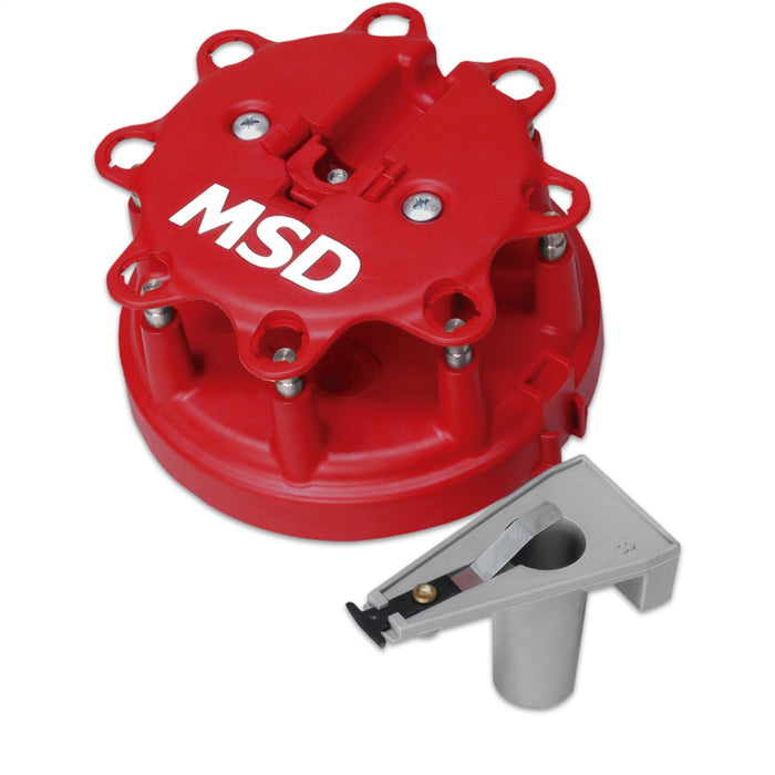 MSD 8450 Distributor Cap And Rotor Kit; Ford Duraspark; - Truck Part Superstore