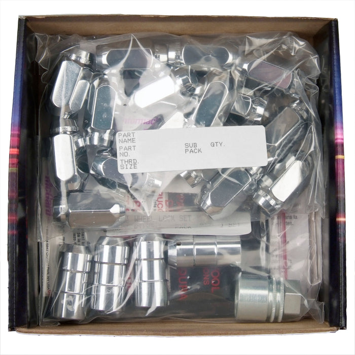 McGard 84523 Cone Seat Exposed Style Wheel Installation Kit-Chrome - Truck Part Superstore