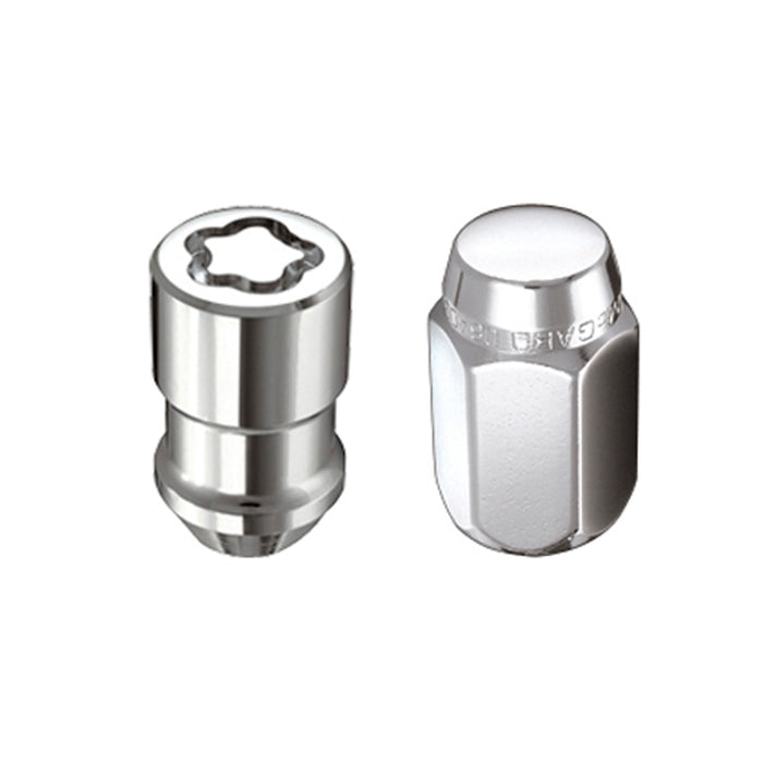 McGard 84530CN Cone Seat Exposed Style Wheel Installation Kit - Chrome - (Clamshell Packaging) - Truck Part Superstore