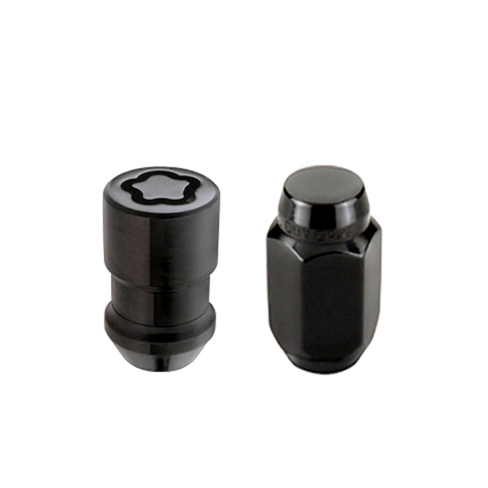 McGard 84558 Cone Seat Exposed Style Wheel Installation Kit-Black - Truck Part Superstore