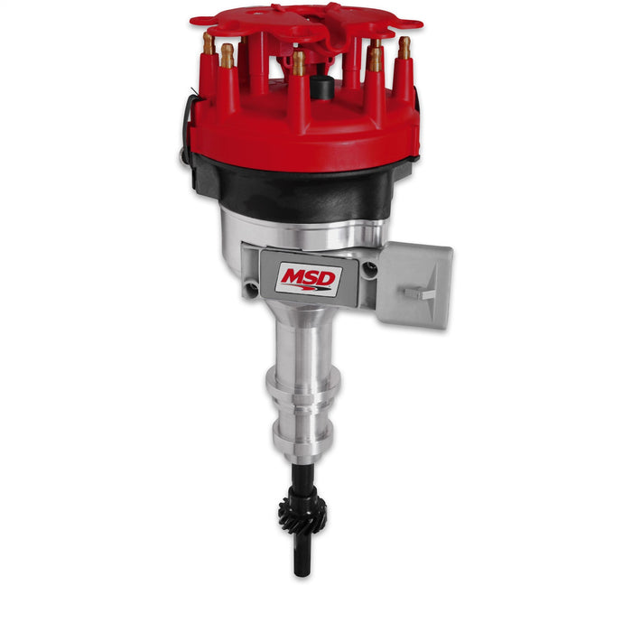 MSD 8456 Pro-Billet Distributor; OEM Replacement; Legal 50 States; Steel Gear; - Truck Part Superstore