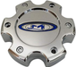 Moto Metal 845L1402S0 MO951 CAP BLK 6X135 +18 - BLUE OVAL LOGO - Truck Part Superstore