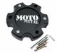 Moto Metal 845L1402S2 MOTO CAP MATTE BLACK 6X135 - NEW LOGO - Truck Part Superstore