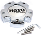 Moto Metal 845L1451R MOTO CAP CHROME 5X5.5 - NEW LOGO - Truck Part Superstore