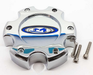 Moto Metal 845L145C0 MO951 CAP CHR 6X5.5 +18 - BLUE OVAL LOGO - Truck Part Superstore