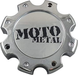 Moto Metal 845L170R MOTO CAP CHR SHORT 8LUG - NEW MOTO LOGO - Truck Part Superstore