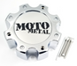 Moto Metal 845L172R MOTO CAP CHR TALL 8LUG - NEW LOGO - Truck Part Superstore