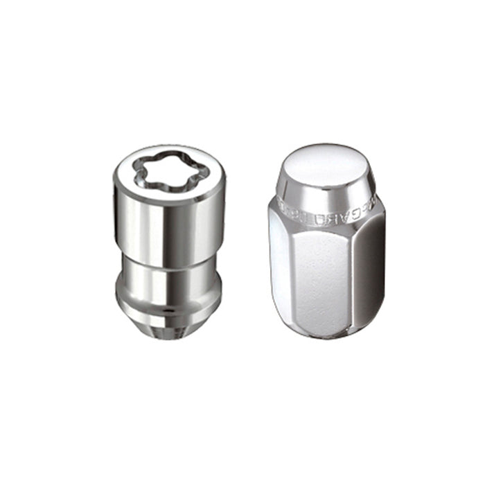 McGard 84630 Cone Seat Exposed Style Wheel Installation Kit-Chrome - Truck Part Superstore