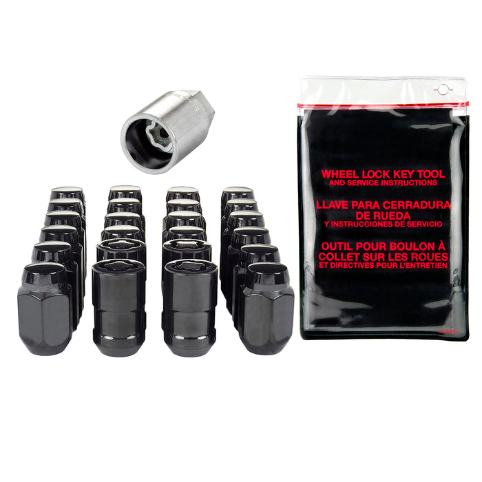 McGard 84631 Cone Seat Exposed Style Wheel Installation Kit-Black - Truck Part Superstore