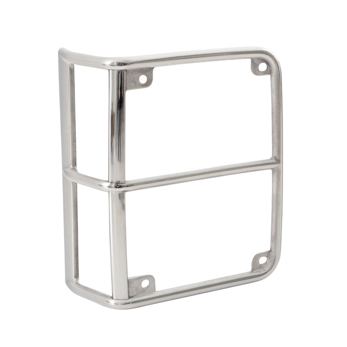 Smittybilt 8465 Euro Tail Light Guards 07-18 Wrangler JK Stainless Steel Smittybilt - Truck Part Superstore