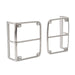 Smittybilt 8465 Euro Tail Light Guards 07-18 Wrangler JK Stainless Steel Smittybilt - Truck Part Superstore