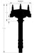 MSD 846973 Crank Trigger Distributor - Truck Part Superstore