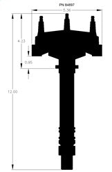 MSD 84697 Crank Trigger Distributor - Truck Part Superstore