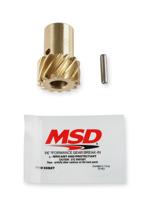 MSD 8471 Distributor Gear Bronze; Chevy 0.5 in. ID; - Truck Part Superstore