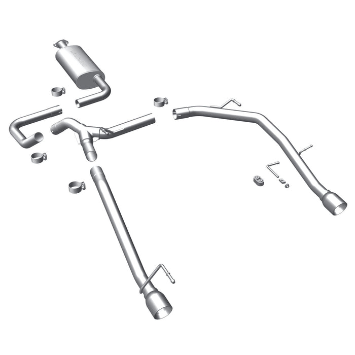 MagnaFlow Exhaust Products 15495 Street Series Stainless Cat-Back System - Truck Part Superstore