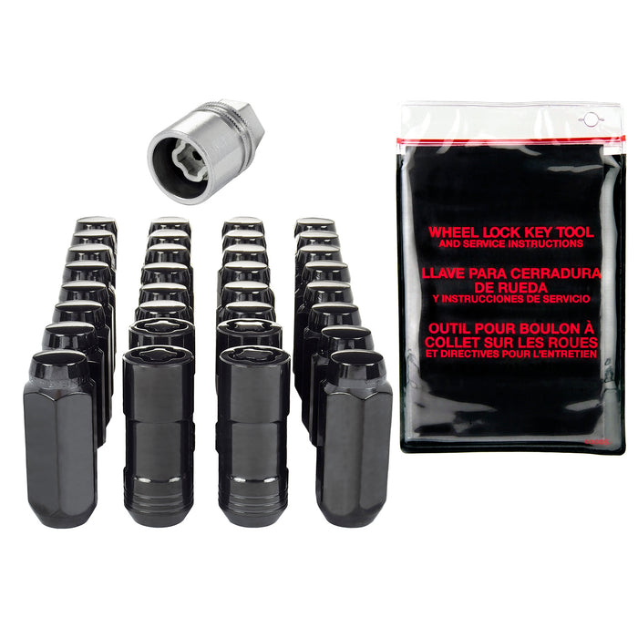 McGard 84817 Cone Seat Exposed Style Wheel Installation Kit-Black - Truck Part Superstore