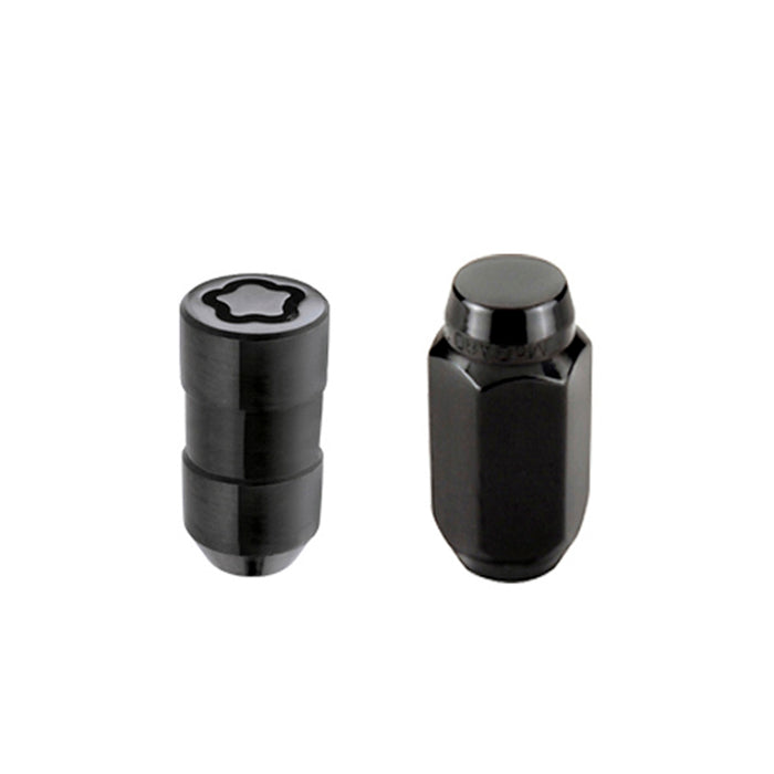 McGard 84827 Cone Seat Exposed Style Wheel Installation Kit-Black - Truck Part Superstore